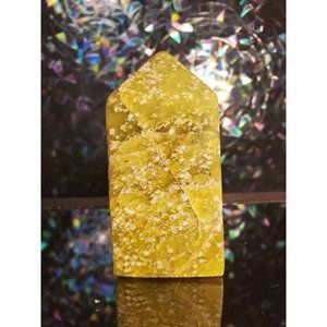 Lime Green Serpentine Tower #18